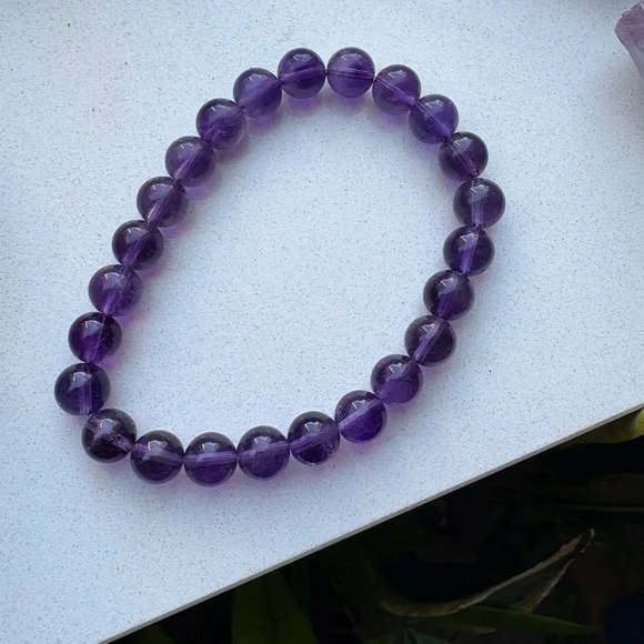 Amethyst bracelet - Picture 6 of 6